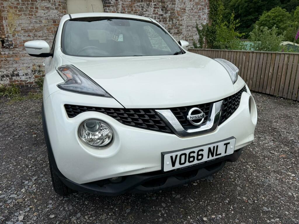 Nissan Juke N-connecta V066NLT White #4