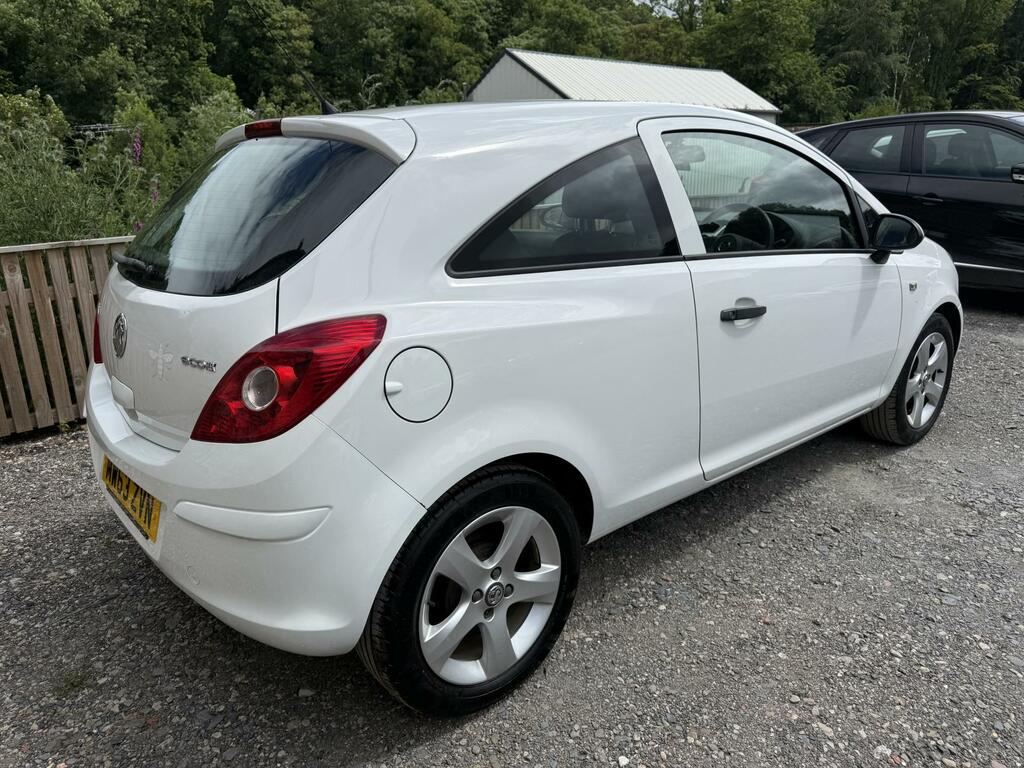 Vauxhall Corsa Sting White #5