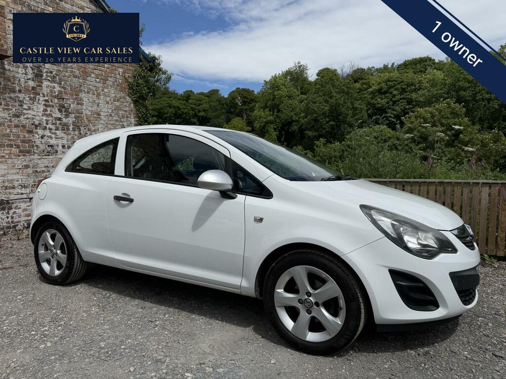 Vauxhall Corsa Sting White