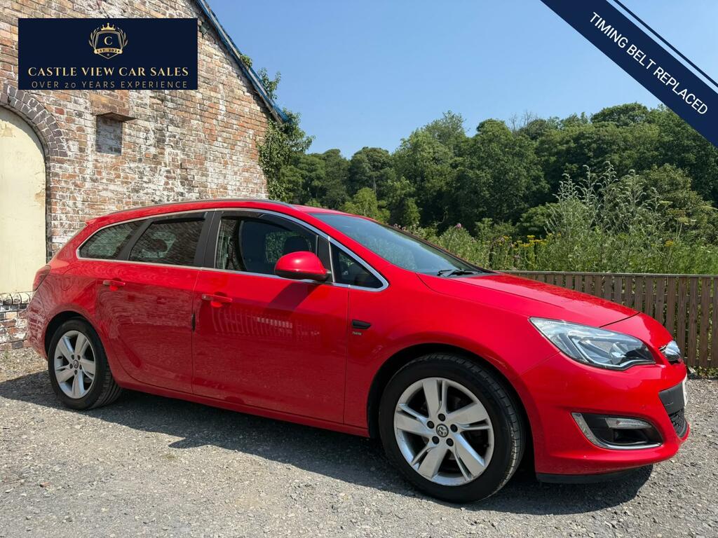 Vauxhall Astra Sri Red