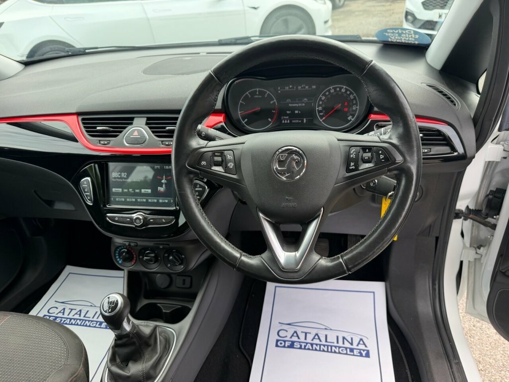 Vauxhall Corsa 1.4L Griffin DG19VXD White #4