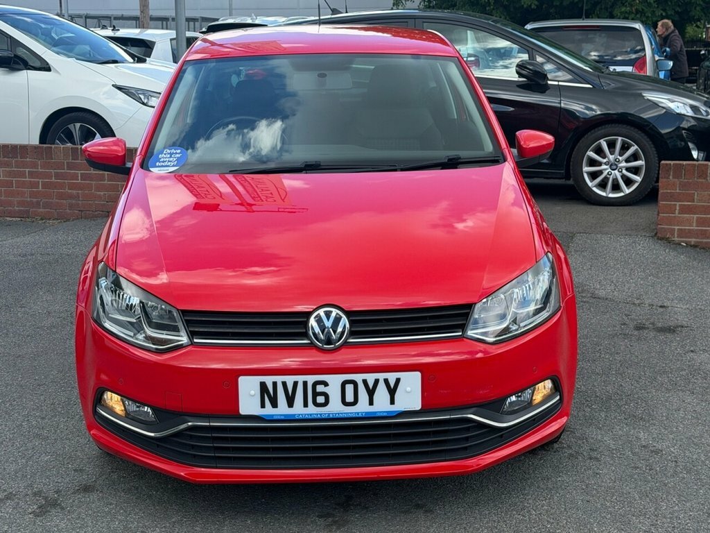Volkswagen Polo 1L Match NV16OYY Red #2