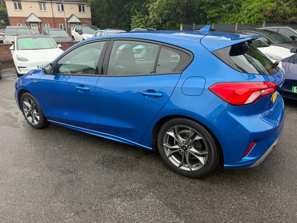 Ford Focus 1L St-line YX20JZH Blue #6