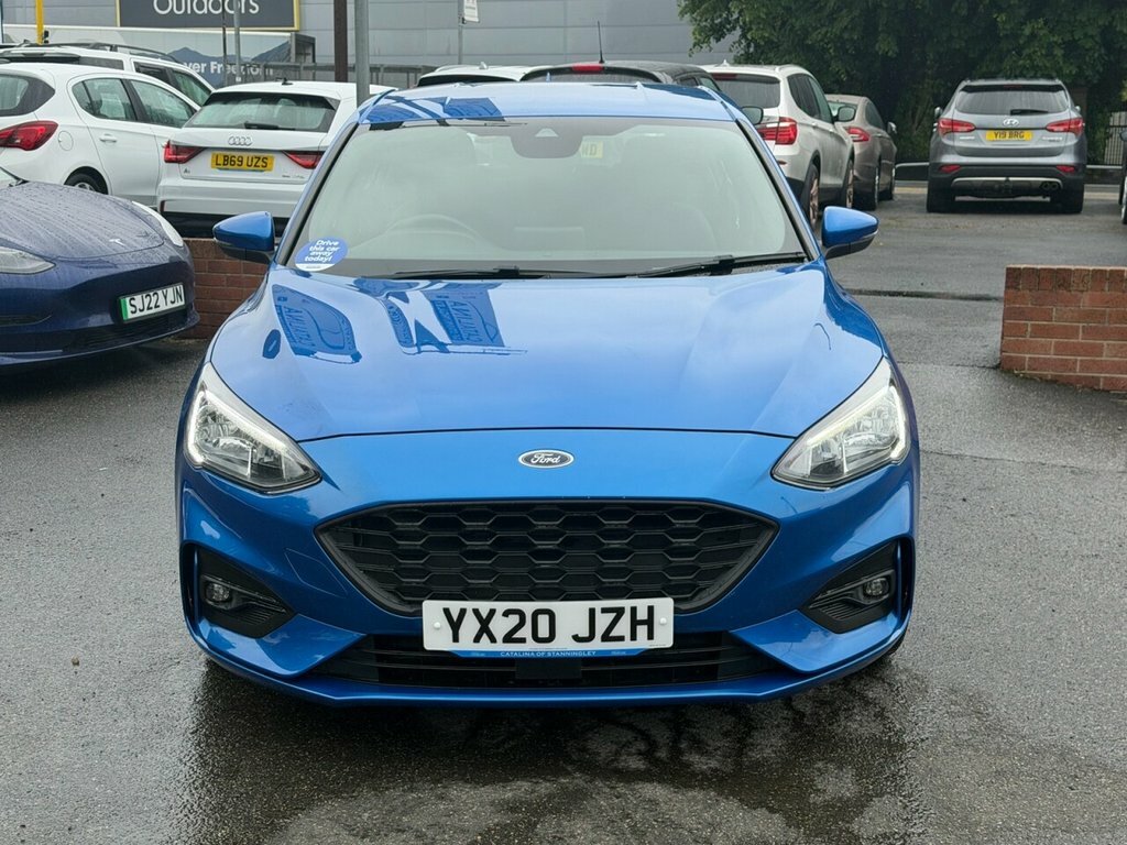 Ford Focus 1L St-line YX20JZH Blue #2