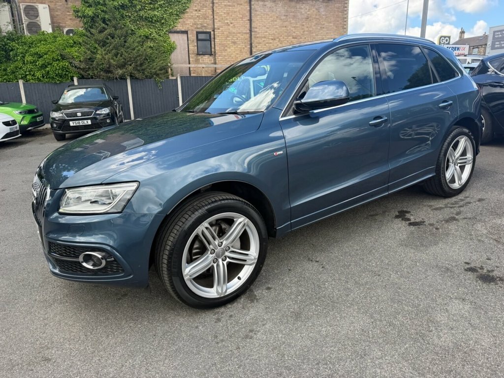 Audi Q5 2L S Line Plus HD66DKA Blue #3
