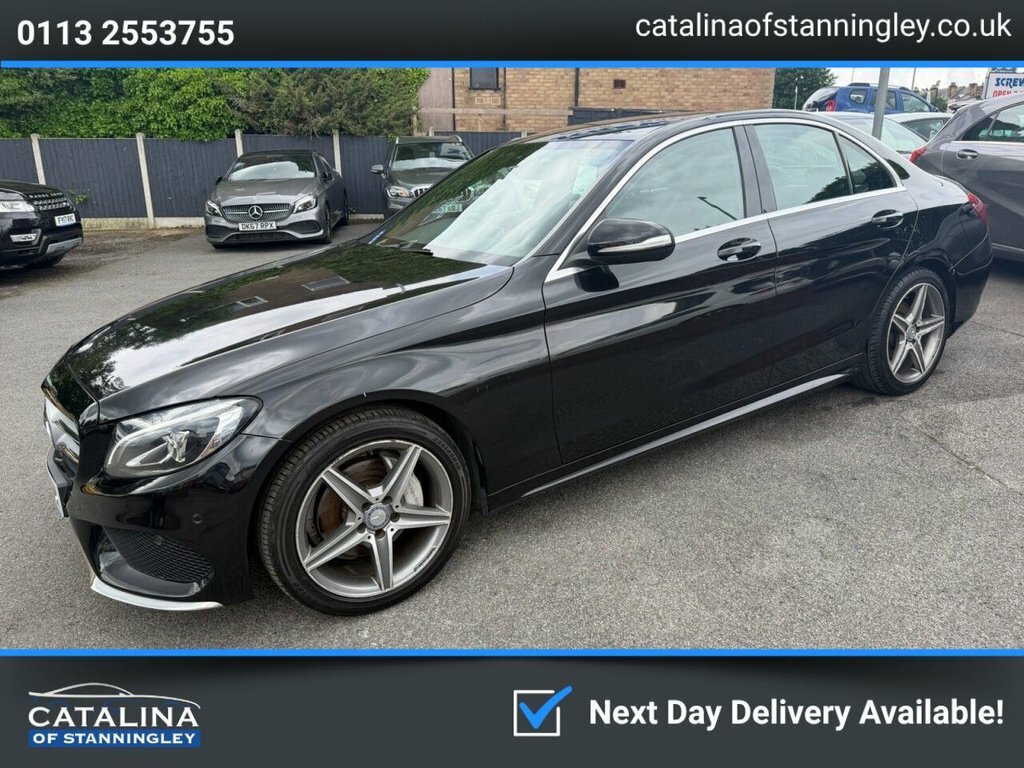 Mercedes-Benz C Class 2.1L Amg Line WN64YBW Black #3