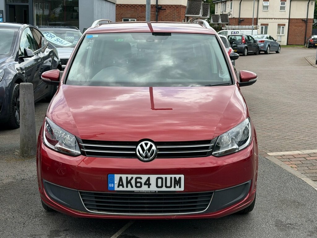Volkswagen Touran 1.6L Se Red #2