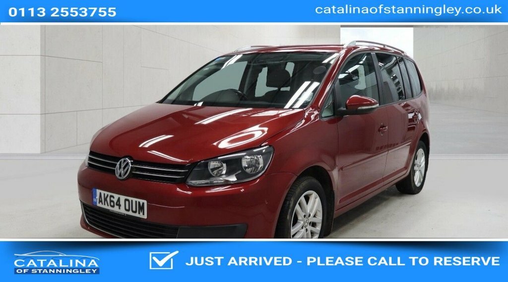 Volkswagen Touran 1.6L Se Red