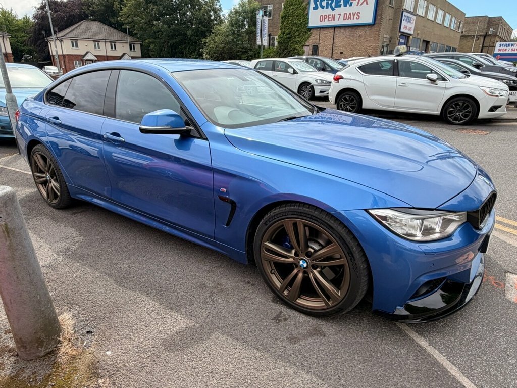 BMW 4 Series Gran Coupe Gran Coupe 2.0 420D Se Hatchback Silver #3