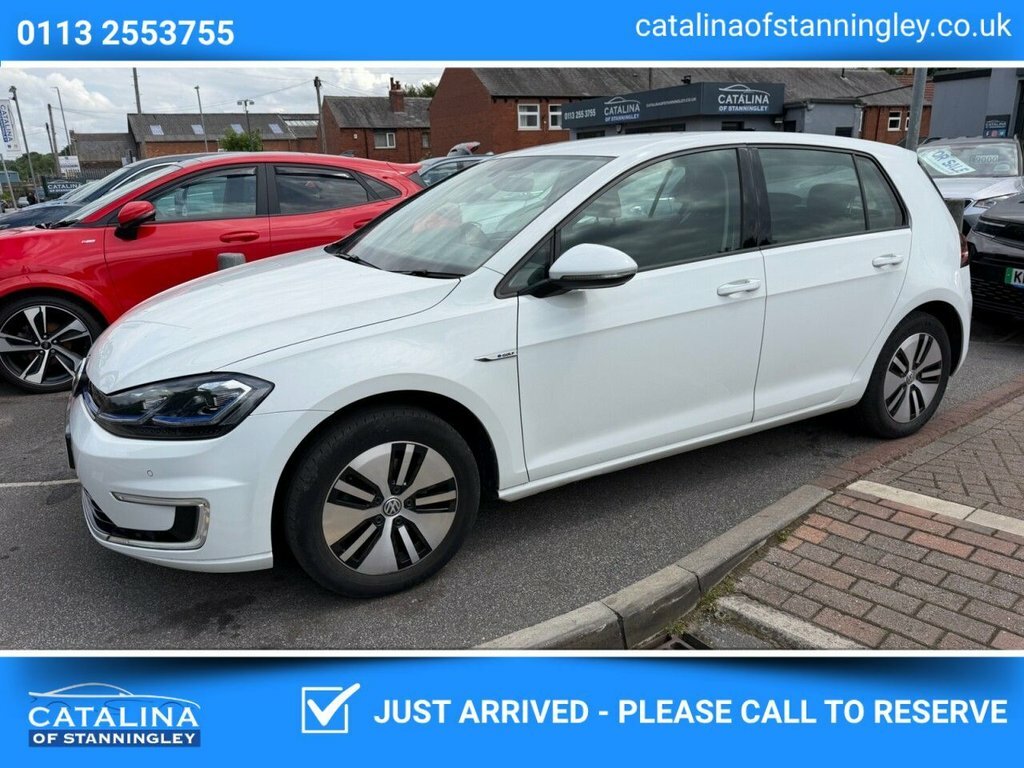 Volkswagen e-Golf Hatchback White