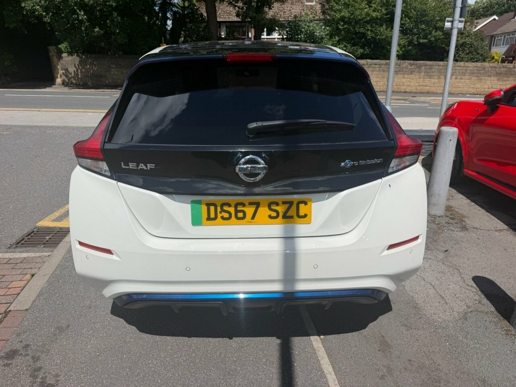 Nissan Leaf Hatchback White #6