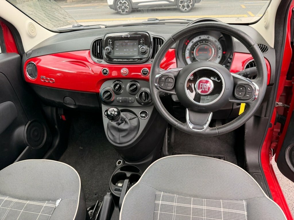 Fiat 500 1.2L Lounge WM18ZKZ Red #4