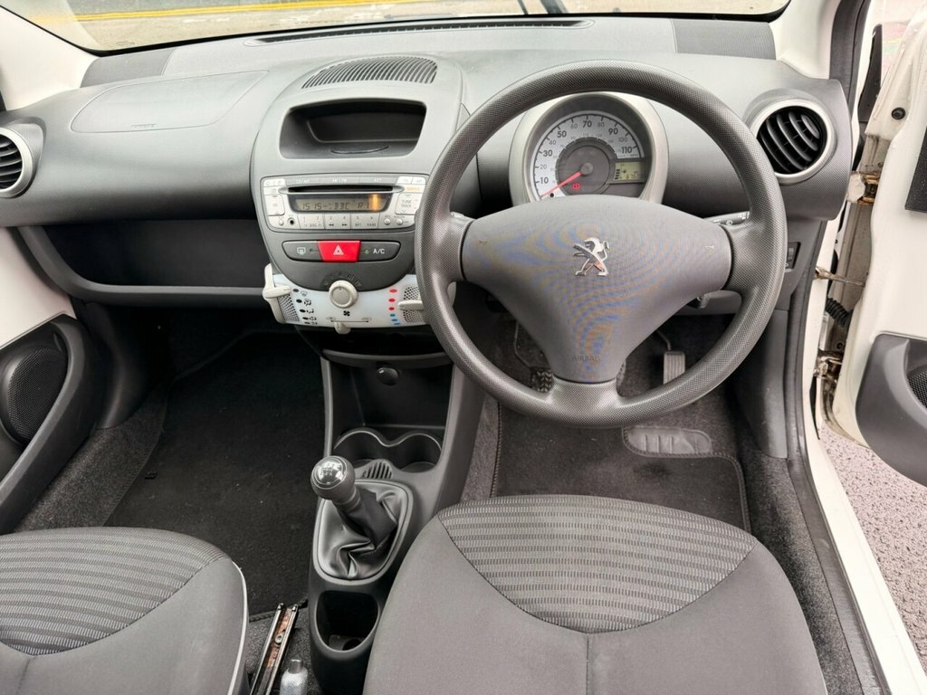 Peugeot 107 Hatchback White #4