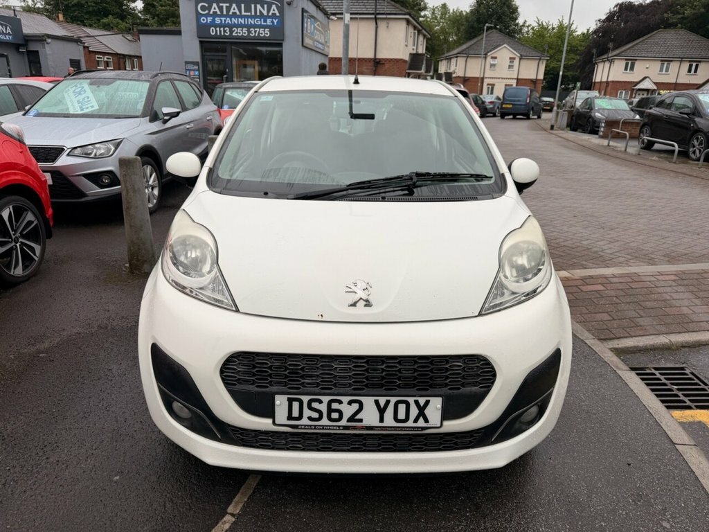 Peugeot 107 Hatchback White #2