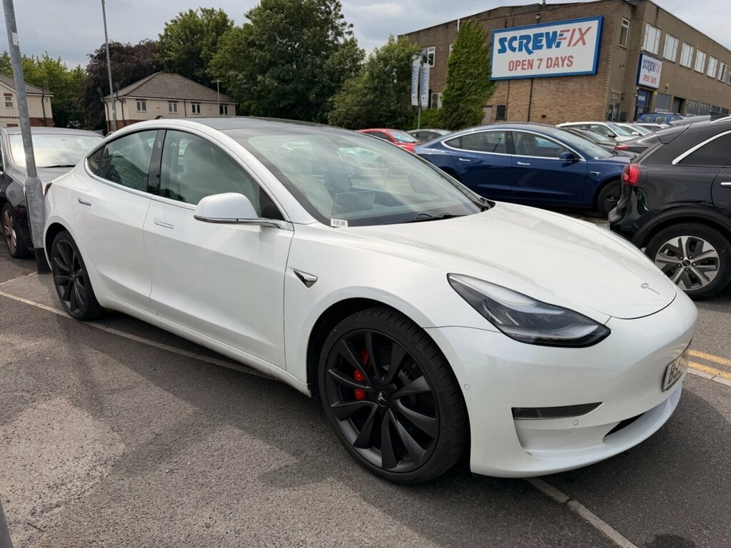 Tesla Model 3 All Models White #3