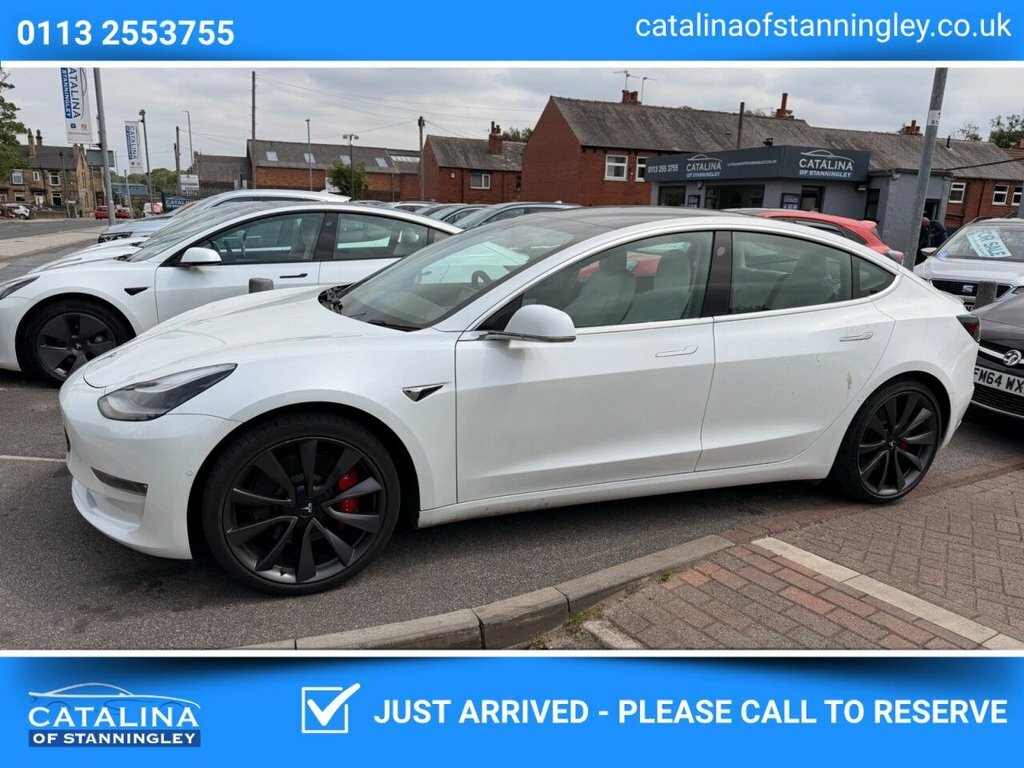 Tesla Model 3 All Models White