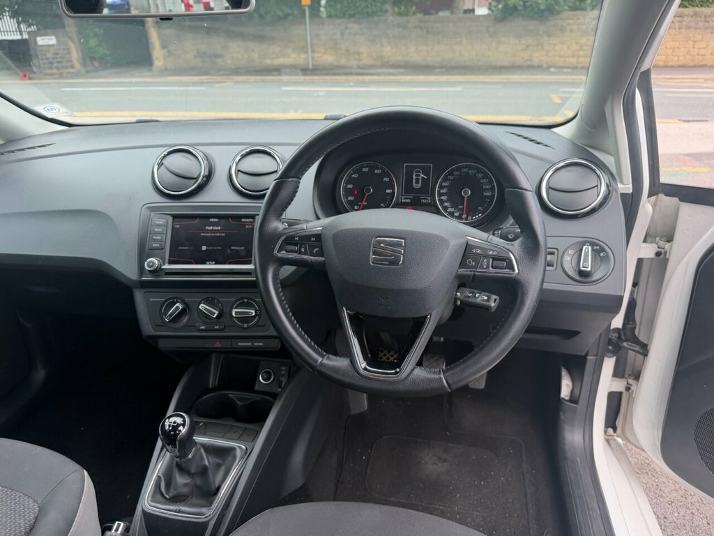 Seat Ibiza 1.2L Se White #4
