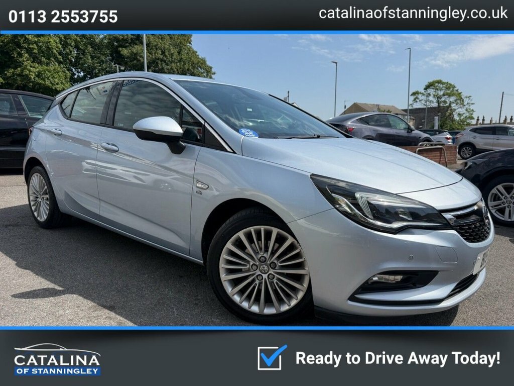 Vauxhall Astra 1.4L Elite Nav Silver