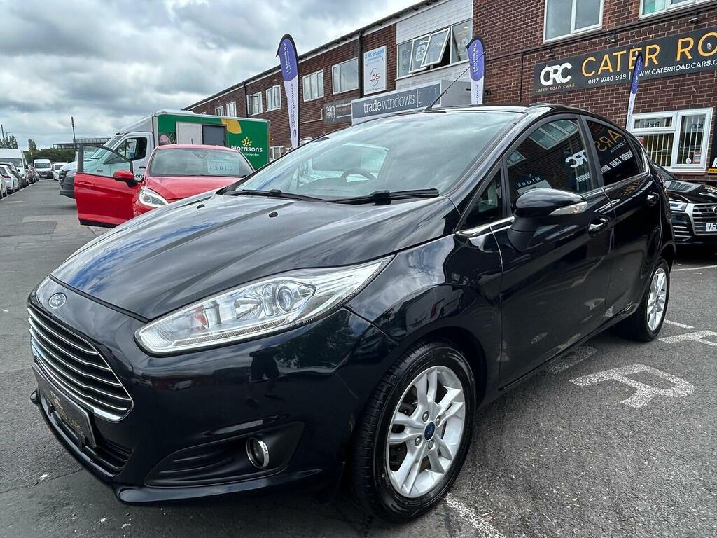 Ford Fiesta 1.25 Zetec Hatchback Euro 6 82 BA66CWX Black #6