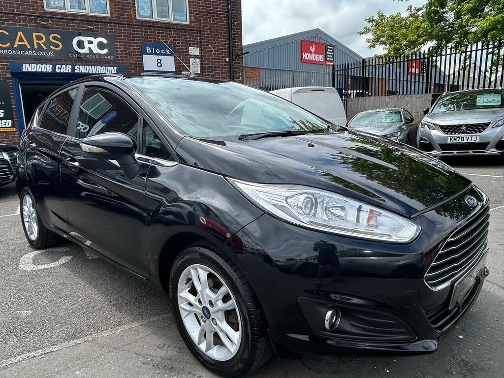 Ford Fiesta 1.25 Zetec Hatchback Euro 6 82 BA66CWX Black #5