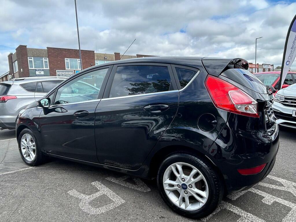 Ford Fiesta 1.25 Zetec Hatchback Euro 6 82 BA66CWX Black #4
