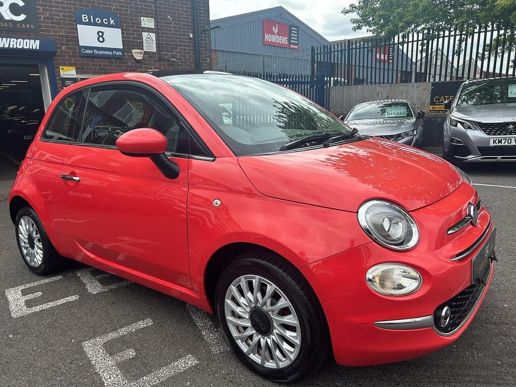 Fiat 500 1.2 Lounge Hatchback Euro 6 Ss WP66FWU Pink #6