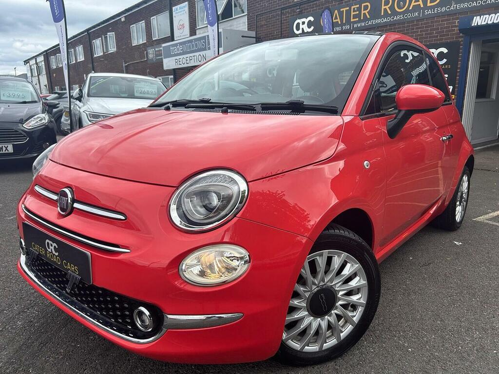 Fiat 500 1.2 Lounge Hatchback Euro 6 Ss WP66FWU Pink #3