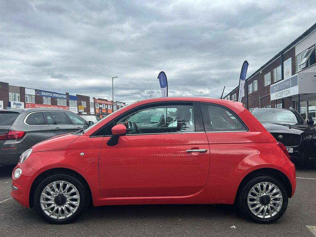 Fiat 500 1.2 Lounge Hatchback Euro 6 Ss WP66FWU Pink #4
