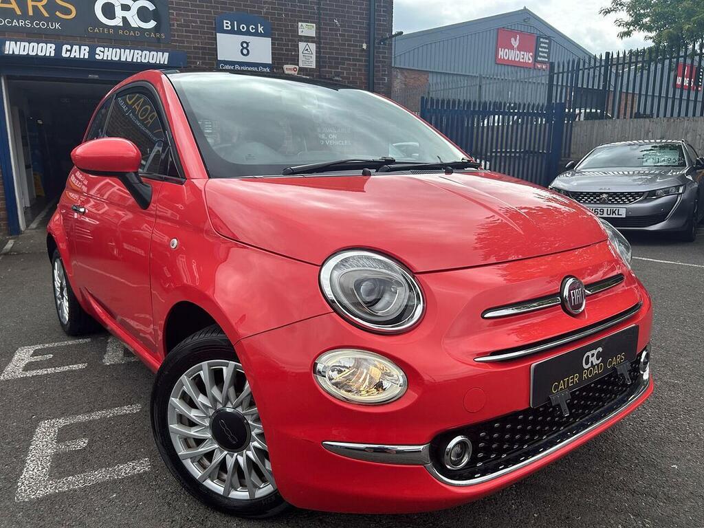Fiat 500 1.2 Lounge Hatchback Euro 6 Ss Pink
