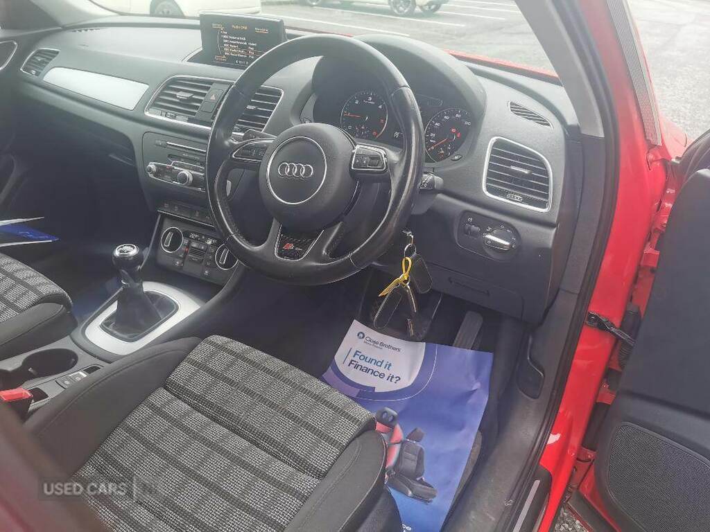 Audi Q3 2.0 Tdi Se BV65KVB Red #5