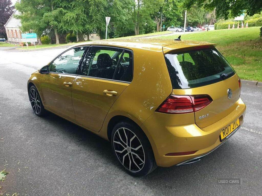 Volkswagen Golf 1.6 Tdi Se Nav RO17JYC Yellow #3