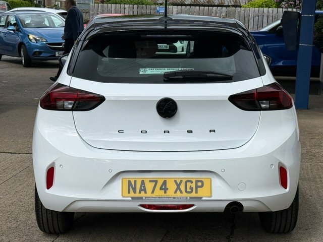 Vauxhall Corsa 1.2 Turbo Yes Hatchback Euro 6 NA74XGP White #5
