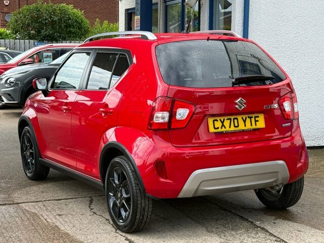 Suzuki Ignis Dualjet Mhev Sz-t Hatchback CX70YTF Red #4