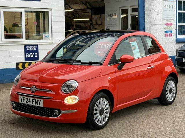 Fiat 500 Mhev Hatchback Red