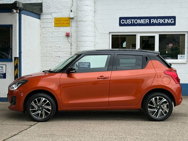 Suzuki Swift 1.2 Dualjet Mhev Sz5 Hatchback Hybrid M Orange #3