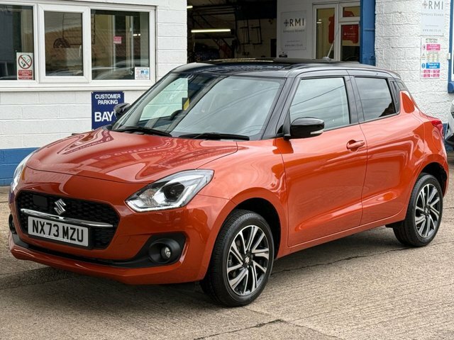 Suzuki Swift 1.2 Dualjet Mhev Sz5 Hatchback Hybrid M Orange