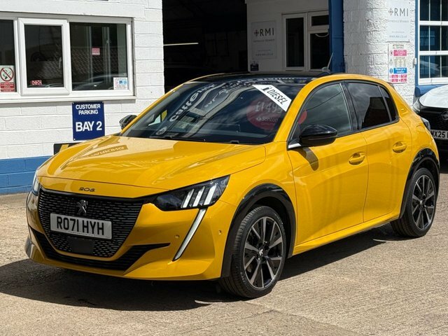 Peugeot 208 1.5 Bluehdi Gt Premium Hatchback Yellow