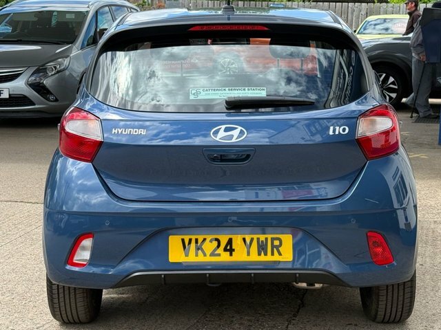 Hyundai I10 Advance Hatchback VK24YWR Blue #5