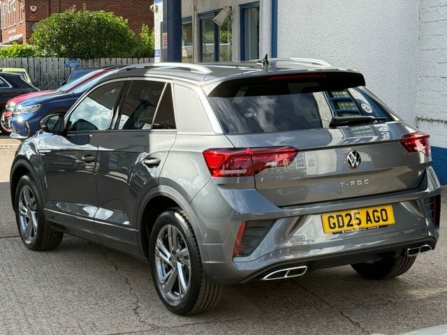 Volkswagen T-Roc 1.5 Tsi R-line Suv Euro 6 Ss Grey #4