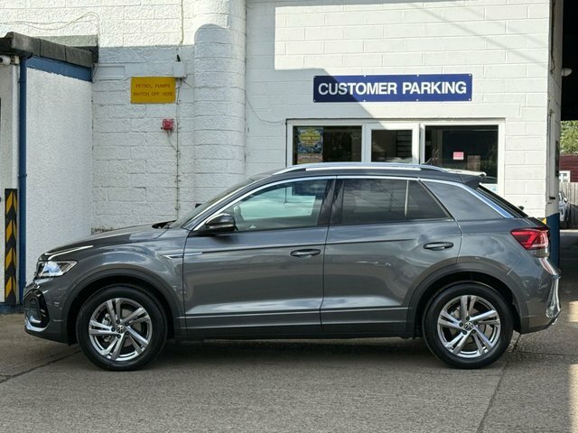 Volkswagen T-Roc 1.5 Tsi R-line Suv Euro 6 Ss Grey #3