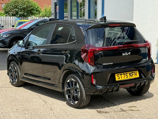Kia Picanto 1.0 Gt-line S Hatchback Euro 6 Black #4