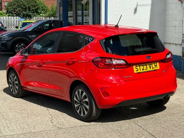 Ford Fiesta 1.0T Ecoboost Mhev Titanium Hatchback H Red #4