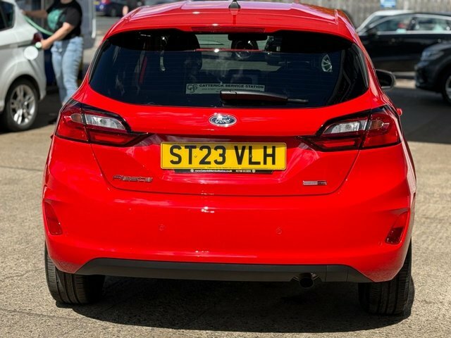 Ford Fiesta 1.0T Ecoboost Mhev Titanium Hatchback H Red #5