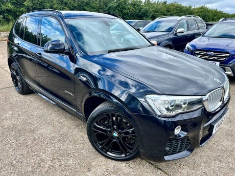 BMW X3 3.0 35D M Black