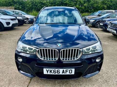 BMW X3 3.0 35D M YK66AFO Black #3