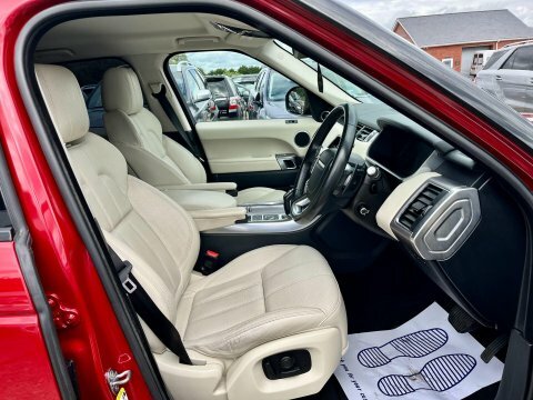 Land Rover Range Rover Sport 3.0 Sd V6 YL17XLV Red #4