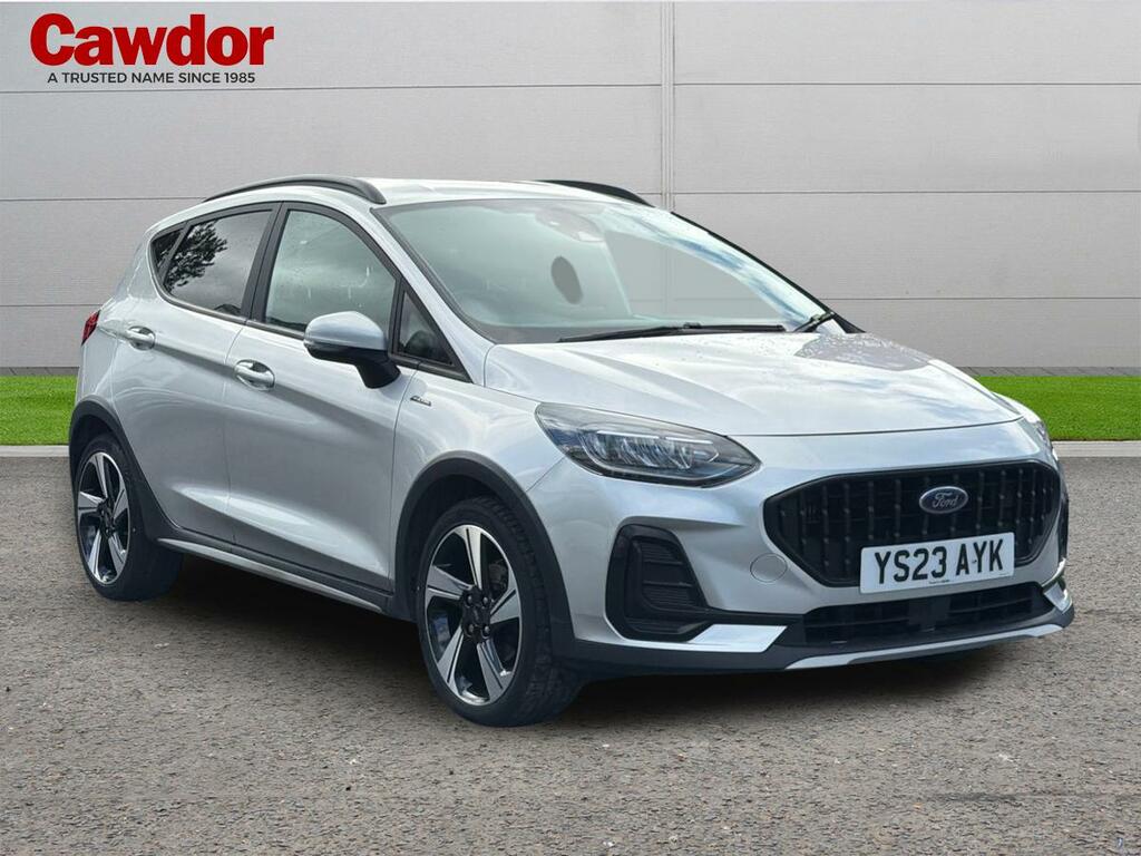 Ford Fiesta Active Turbo Mhev Silver