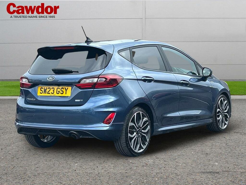 Ford Fiesta St-line X Turbo Mh SW23GSY Blue #3