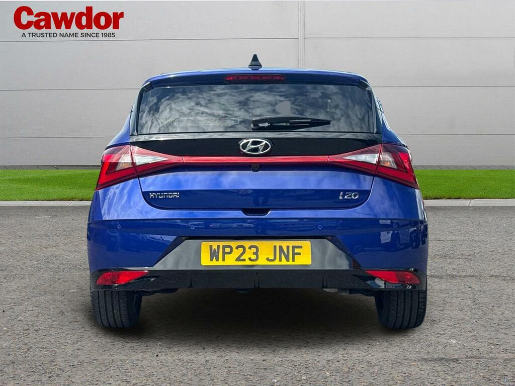 Hyundai I20 Premium Mhev T-gdi Au Blue #4