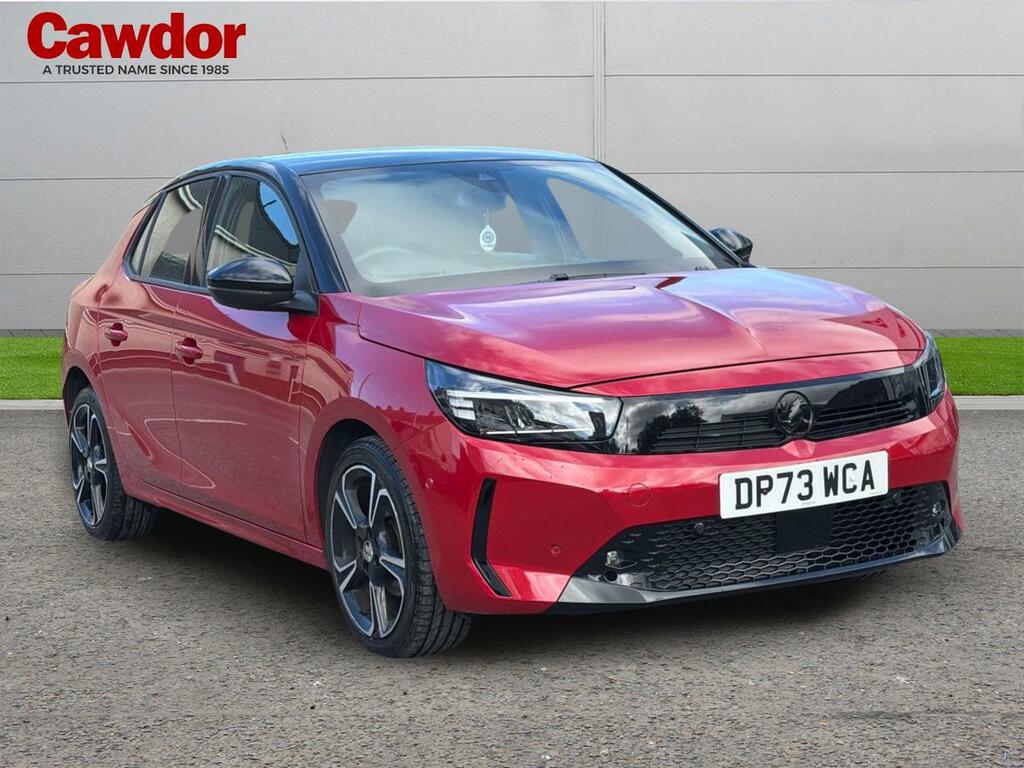 Vauxhall Corsa Gs DP73WCA Red
